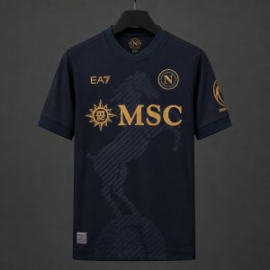 2026/27 Napoli Champions League Third Black Jersey - Front