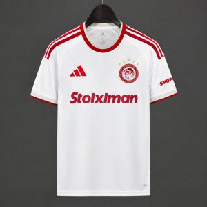 2026/27 Olympiacos Away White Jersey - Front