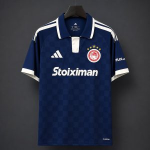 2026/27 Olympique Marseille Training 3 Navy Blue Jersey - Front