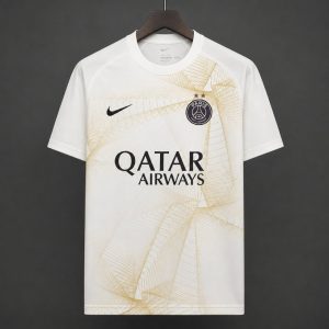 2026/27 Paris Saint-Germain Pre-Match White Gold Jersey - Front