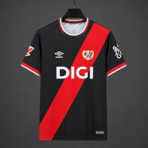 2026/27 Rayo Vallecano Goalkeeper Home Black Jersey - Front