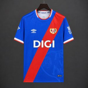 2026/27 Rayo Vallecano Goalkeeper Third Blue Red Jersey - Front