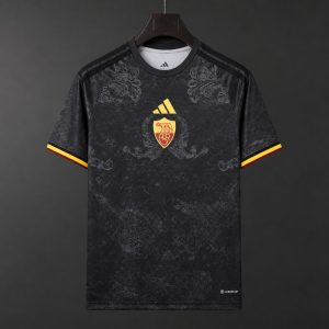 2026/27 Roma Third Black Jersey - Front