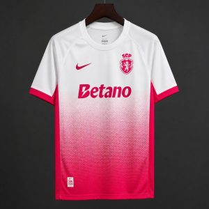 2026/27 Sporting CP Pink October White Pink Jersey - Front