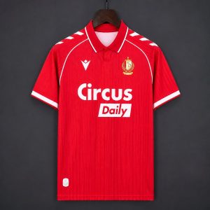 2026/27 Standard Liege Home Red Jersey - Front