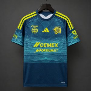 2026/27 Tigres UANL Third Teal Jersey - Front