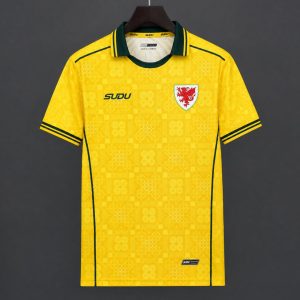 2026/27 Wales Away Yellow Jersey - Front