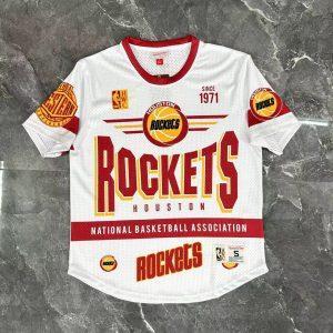 2026 M&N Retro T-Shirt Houston Rockets - Image 1