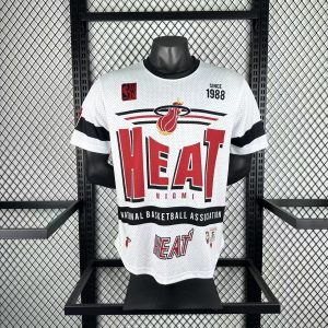2026 M&N Retro T-Shirt Miami Heat - Image 1