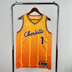 New arrivals 2026 Season Charlotte Hornets City Edition #1 LaMelo Ball Jersey - Image 1