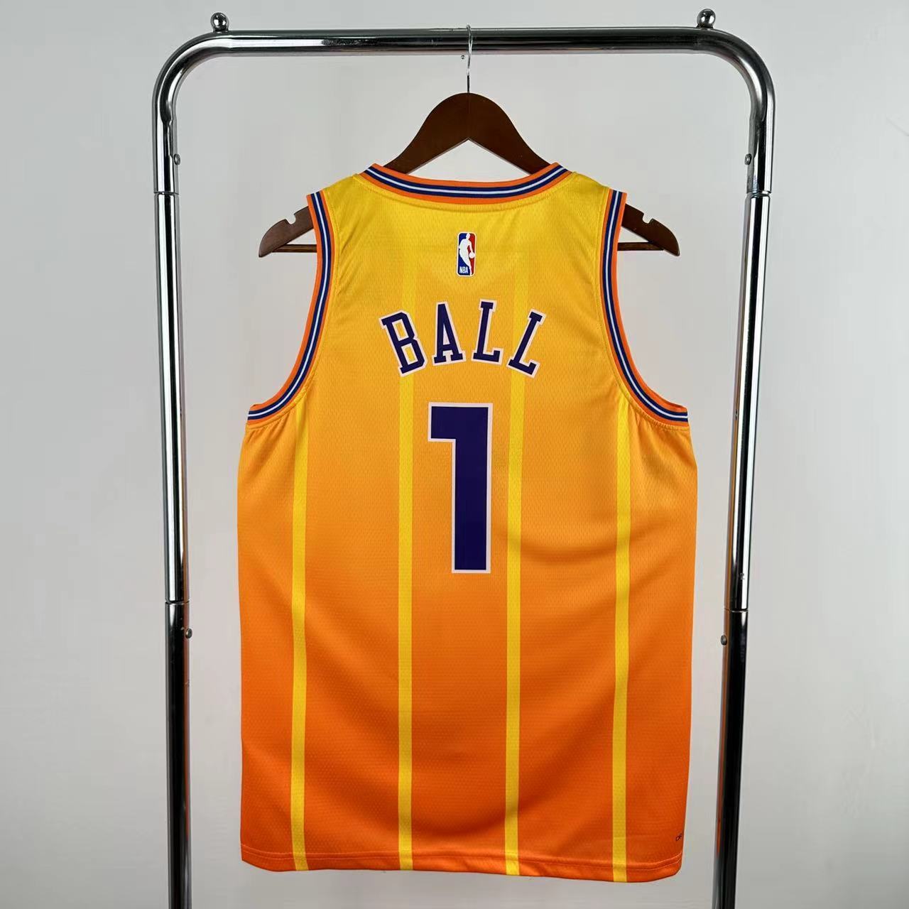 2026 season charlotte hornets city edition #1 lamelo ball jersey image 2 2026 Season Charlotte Hornets City Edition #1 LaMelo Ball Jersey - Image 2
