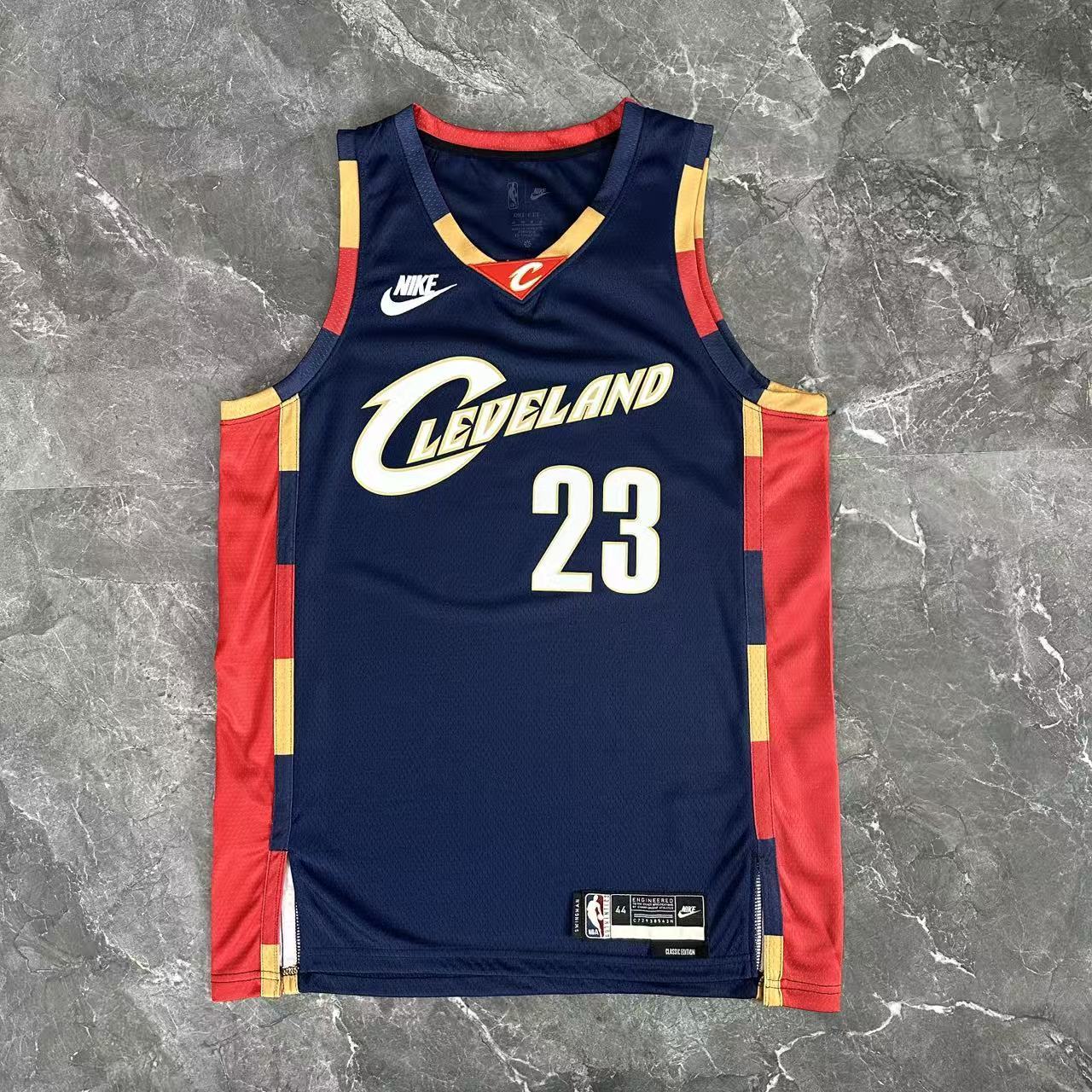 2026 season cleveland cavaliers retro #23 lebron james jersey image 1 2026 Season Cleveland Cavaliers Retro #23 LeBron James Jersey - Image 1