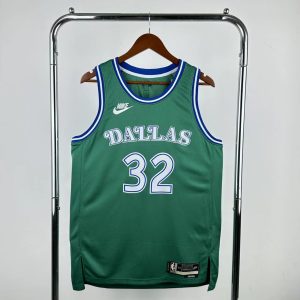 2026 Season Dallas Mavericks Retro Green #32 Cooper Flagg Jersey - Image 1