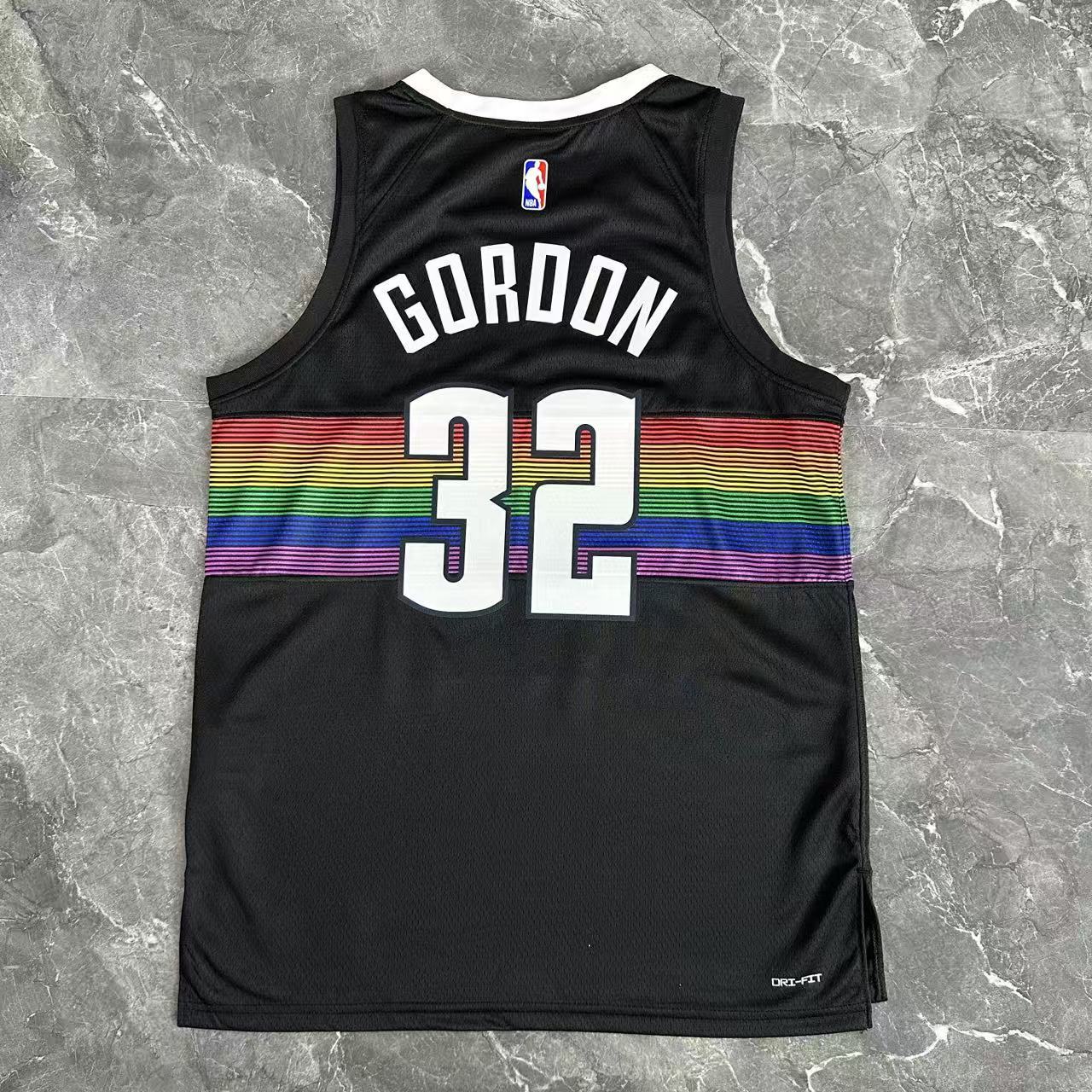 2026 season denver nuggets city edition #32 aaron gordon jersey image 2 2026 Season Denver Nuggets City Edition #32 Aaron Gordon Jersey - Image 2