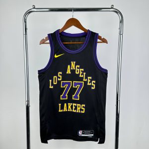 2026 Season Los Angeles Lakers City Edition #77 Luka Doncic Jersey - Image 1