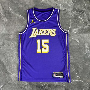 2026 Season Los Angeles Lakers Jordan Edition #15 Austin Reaves Jersey - Image 1