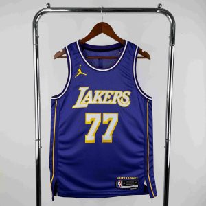 2026 Season Los Angeles Lakers Jordan Edition #77 Luka Doncic Jersey - Image 1