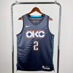 2026 Season Oklahoma City Thunder City Edition #2 Shai Gilgeous-Alexander Jersey - Image 1