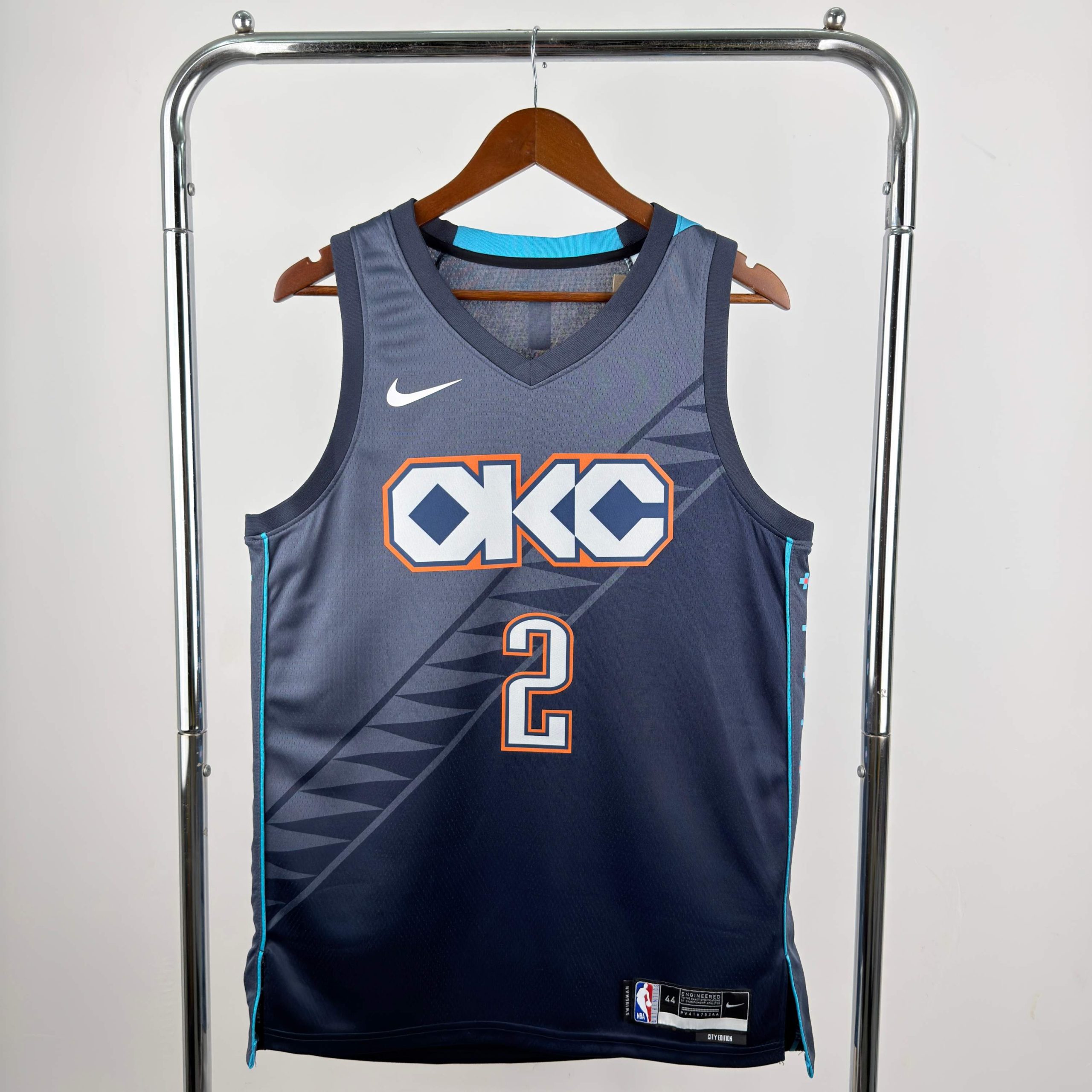 2026 season oklahoma city thunder city edition #2 shai gilgeous alexander jersey image 1 2026 Season Oklahoma City Thunder City Edition #2 Shai Gilgeous-Alexander Jersey - Image 1