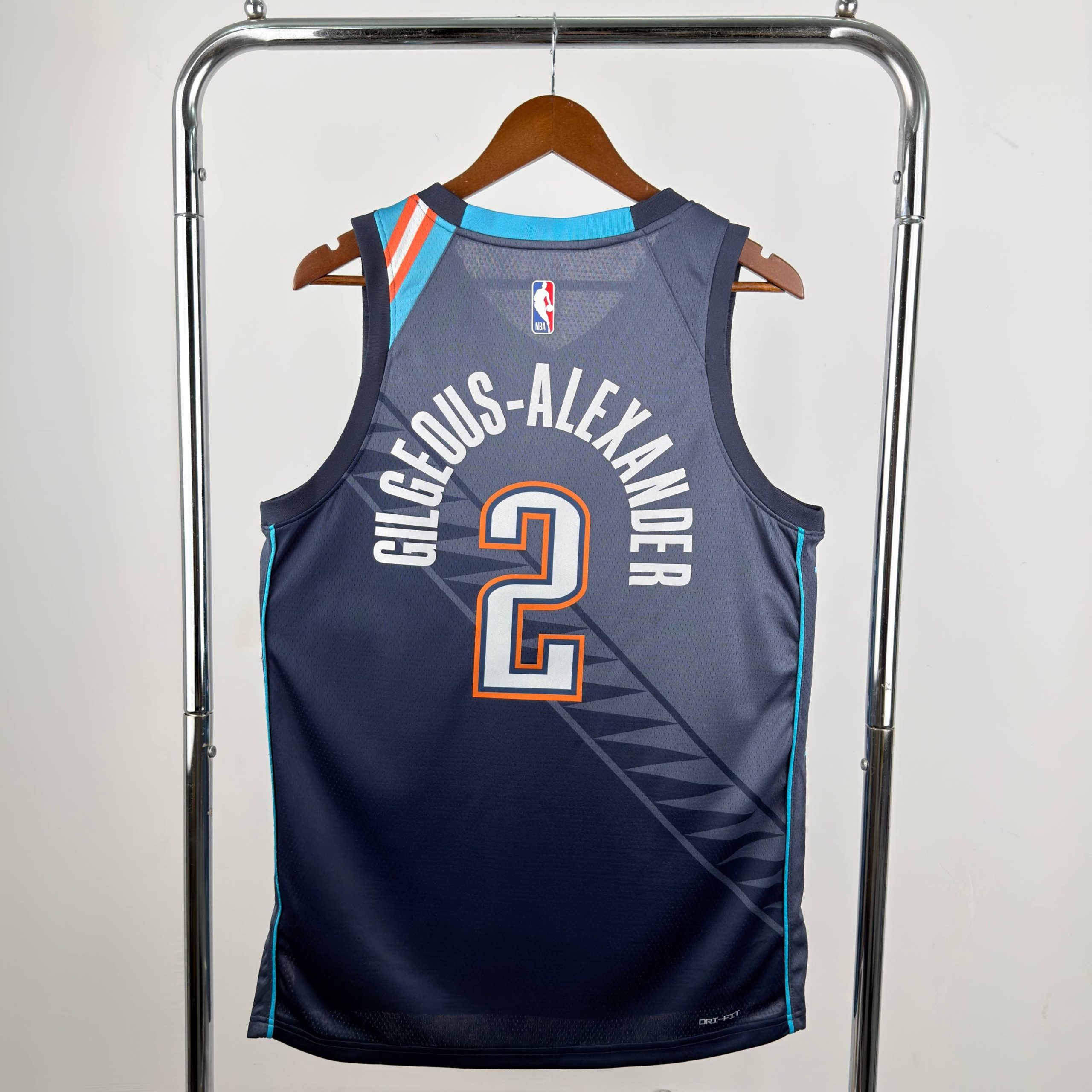 2026 season oklahoma city thunder city edition #2 shai gilgeous alexander jersey image 2 2026 Season Oklahoma City Thunder City Edition #2 Shai Gilgeous-Alexander Jersey - Image 2