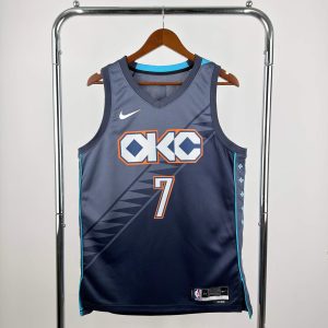 2026 Season Oklahoma City Thunder City Edition #7 Chet Holmgren Jersey - Image 1