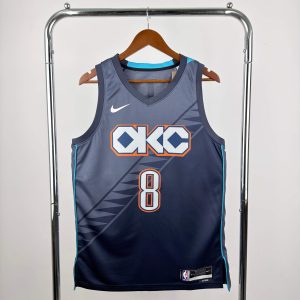 2026 Season Oklahoma City Thunder City Edition #8 Jalen Williams Jersey - Image 1