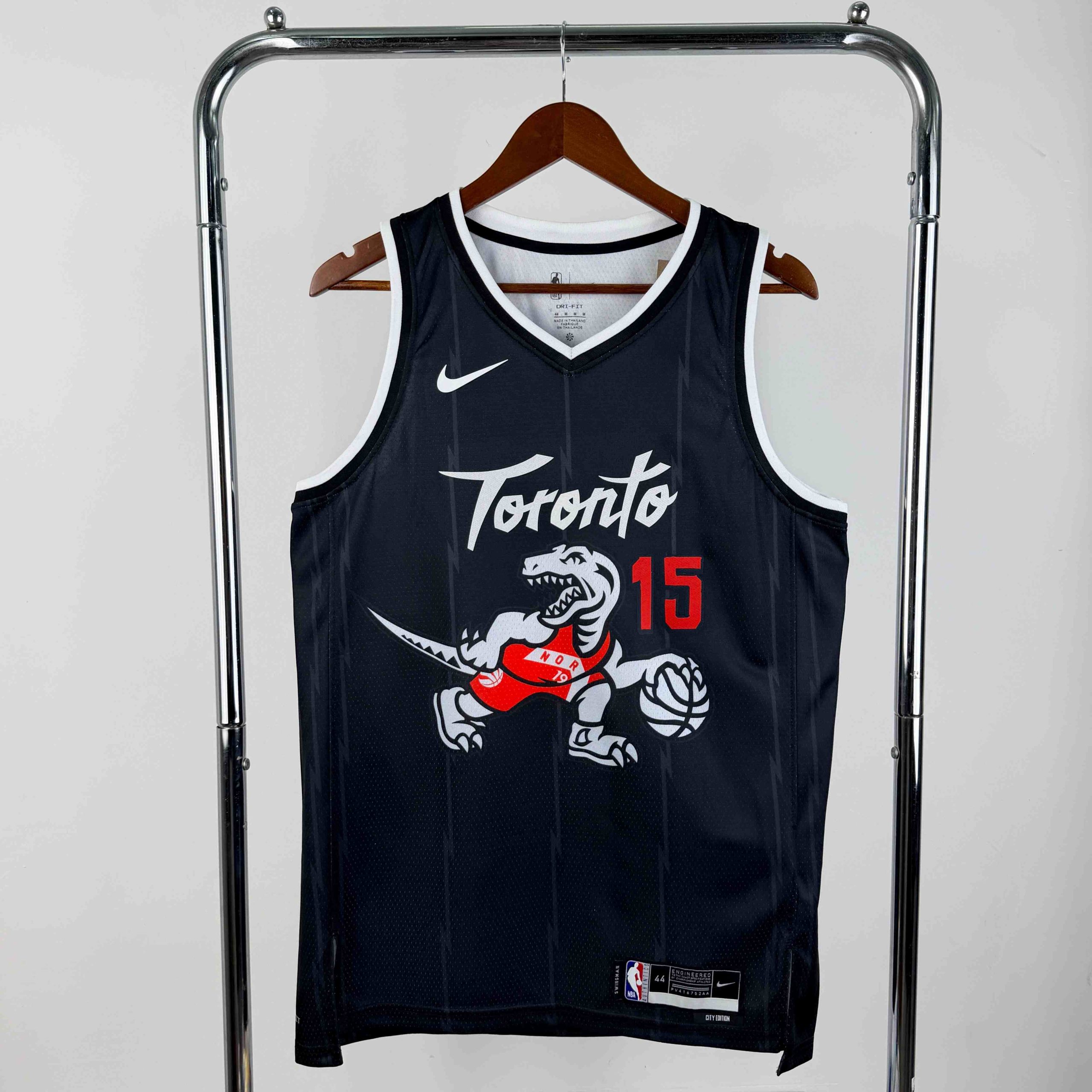 2026 season toronto raptors city edition #15 jersey image 1 2026 Season Toronto Raptors City Edition #15 Jersey - Image 1