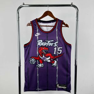 2026 Season Toronto Raptors Retro Purple #15 Vince Carter Jersey - Image 1