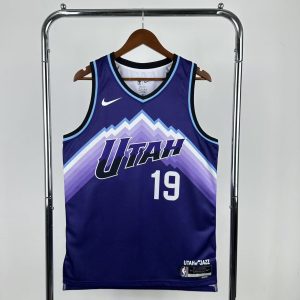 2026 Season Utah Jazz Purple #19 Jersey - Image 1