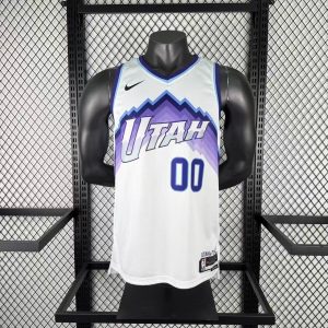 2026 Season Utah Jazz White #00 Jersey - Image 1