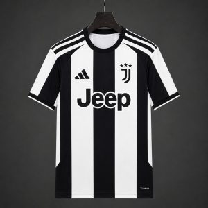 2027/28 Juventus Home White Black Jersey - Front