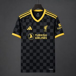 2027/28 Liverpool Away Black Jersey - Front
