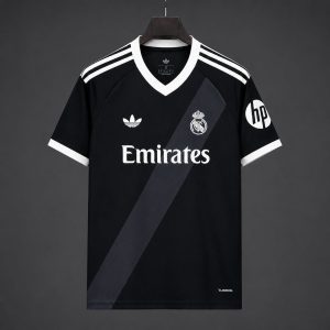 2027/28 Real Madrid Away Black Jersey - Front