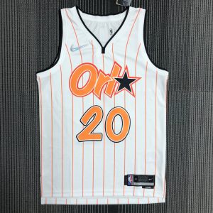 75th Anniversary Orlando Magic White and Orange #20 Markelle Fultz Jersey - Image 1