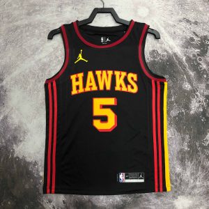 Atlanta Hawks Jordan Edition #5 Dejounte Murray Jersey - Image 1