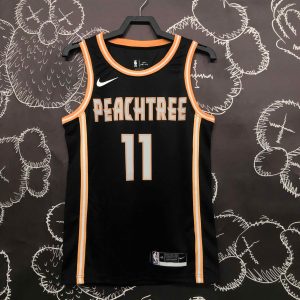 Atlanta Hawks Limited Edition Black #11 Trae Young Jersey - Image 1