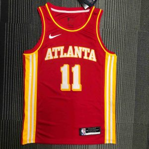 Atlanta Hawks Red #11 Trae Young Jersey - Image 1