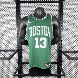 New arrivals Boston Celtics Green #13 Paul George Jersey - Image 1