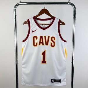 Cleveland Cavaliers White #1 James Harden Jersey - Image 1