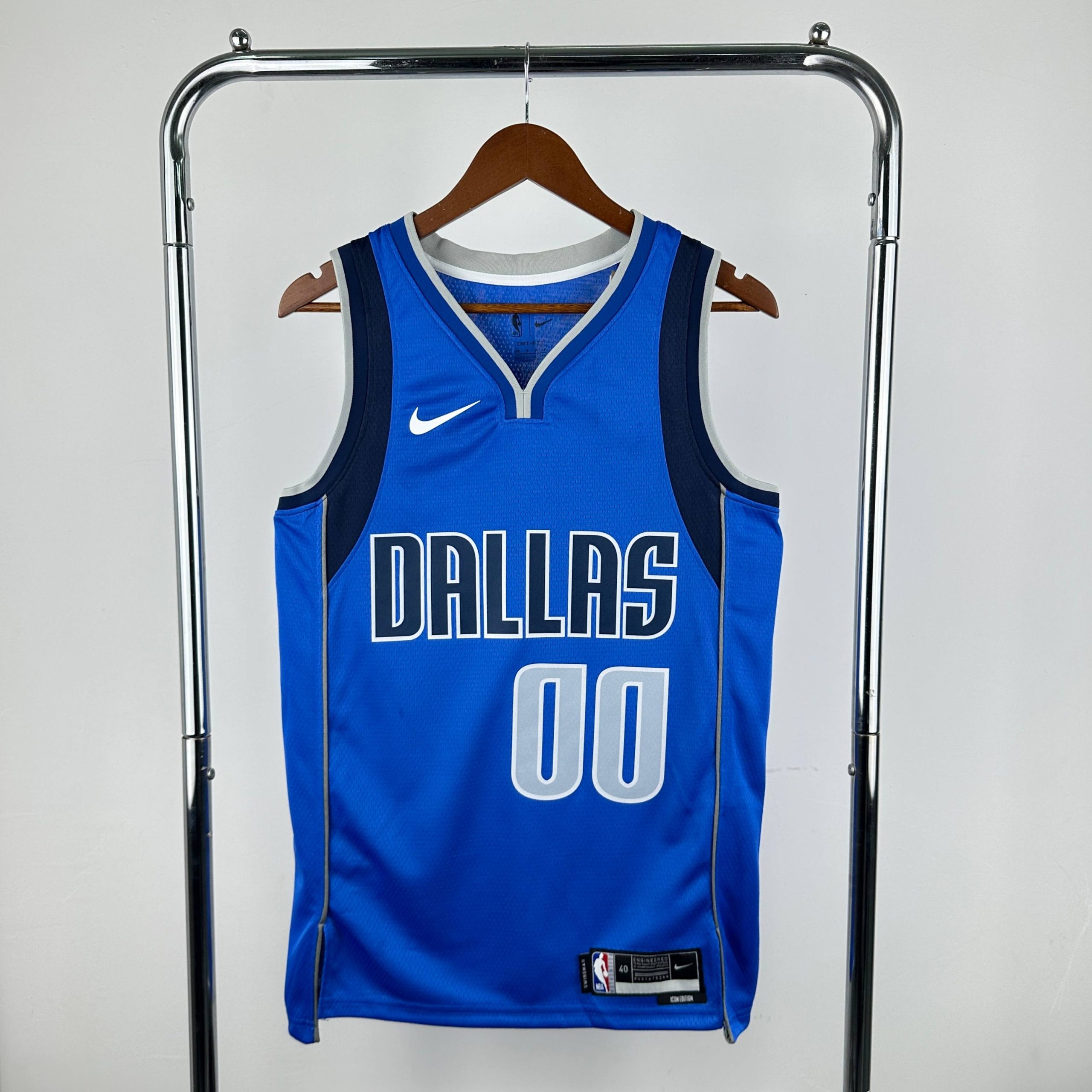 dallas mavericks blue #00 jersey image 1 Dallas Mavericks Blue #00 Jersey - Image 1