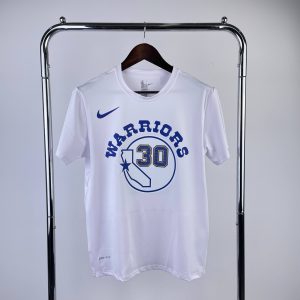 Golden State Warriors White Socks Design #30 Quick-Dry T-Shirt - Image 1