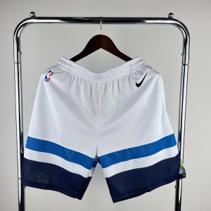 New arrivals Minnesota Timberwolves Home White Basketball Shorts - Image 1
