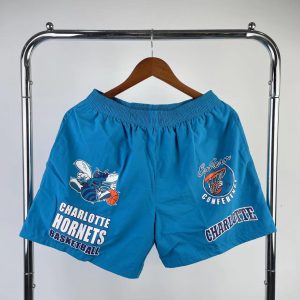 New arrivals Mitchell&Ness Retro Basketball Shorts Charlotte Hornets - Image 1