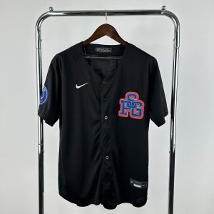 MLB Collaboration Paris Saint-Germain Black Jersey - Image 1