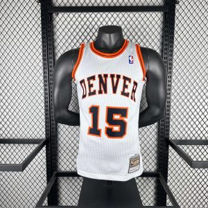 New arrivals M&N Retro Swingman Jersey Denver Nuggets 2006-07 Season ABA Retro Night #15 Carmelo Anthony - Image 1
