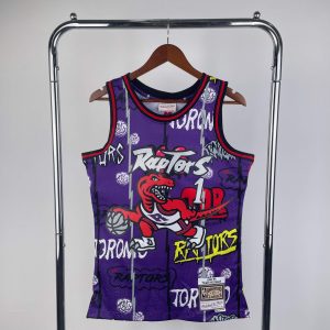 M&N Retro Swingman Jersey Toronto Raptors 1998-99 Season Graffiti #1 Tracy McGrady - Image 1