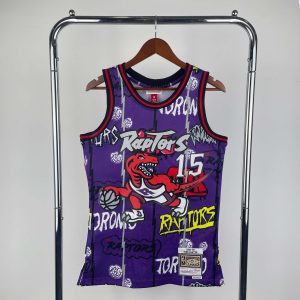 M&N Retro Swingman Jersey Toronto Raptors 1998-99 Season Graffiti #15 Vince Carter - Image 1