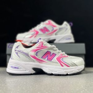 New Balance 530 WR530AG Sneakers – White Pink and Purple - Main image