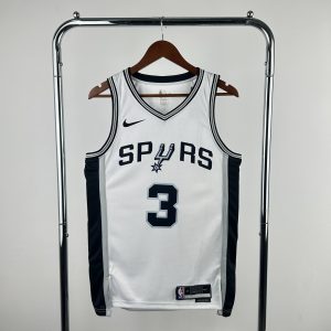 San Antonio Spurs White #3 Chris Paul Jersey - Image 1