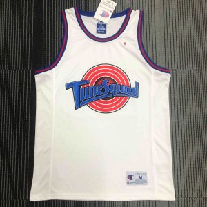 Space Jam White #23 Michael Jordan Jersey - Image 1